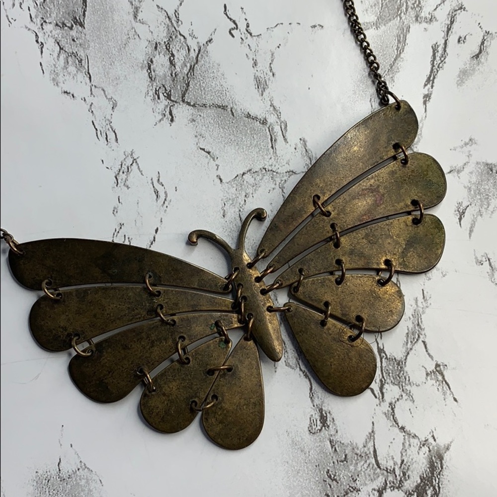 Rustic Butterfly 🦋 Necklace